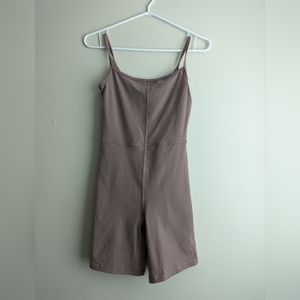 Wilfred Divinity Romper in 7", Shadow Mauve, Size Small